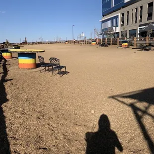 Giant area for dogs to play!