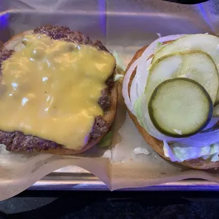 Smash Jr - "Jr" because 1 patty, but that's still a big burger!