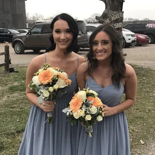 The co maid of honors