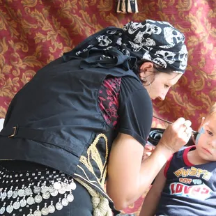 Face painting for kids