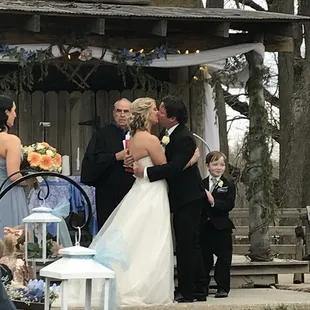 You may now kiss the bride