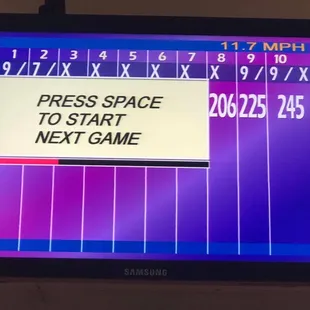 Bowling before Covid started