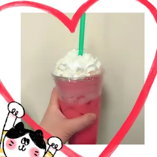 Strawberry Italian Soda