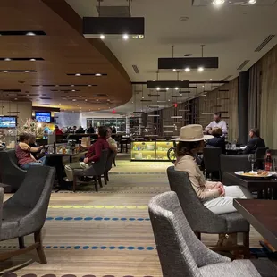 Cozy interior seating