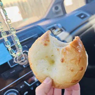 Jalopeno cheese bagel with cream cheese