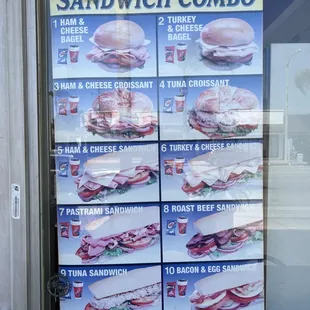 a sandwich combo