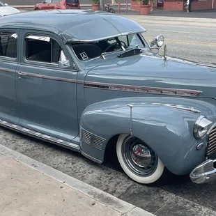 Owners car out front (sweet ride!)