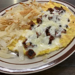 Chorizo Omelette