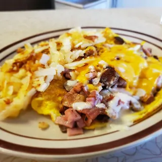 Meat Lover's Omelette