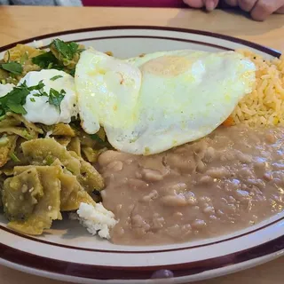 Green Chilaquiles