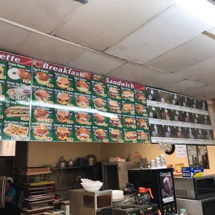Great selection of sandwiches and ice blended drinks.