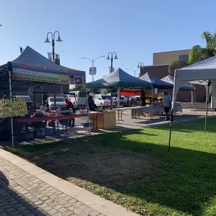 6/36/23 It does look bigger with more vendors look churros n other goodies!