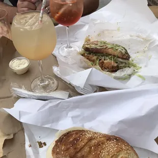 Fried Oyster Sandwich