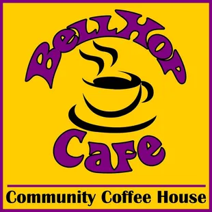 the logo of bellhop cafe