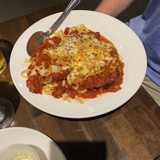 Eggplant Parmesan Pasta