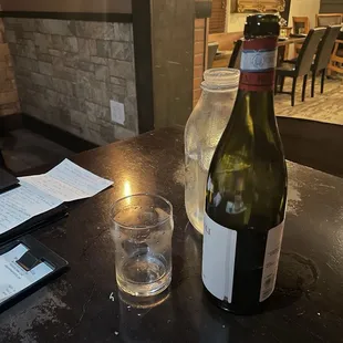 Kimberly took my husband&apos;s empty wine glass instead of refilling it.