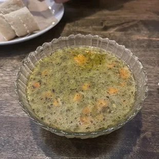 Vegan Vegetable soup. So good! Took one to go