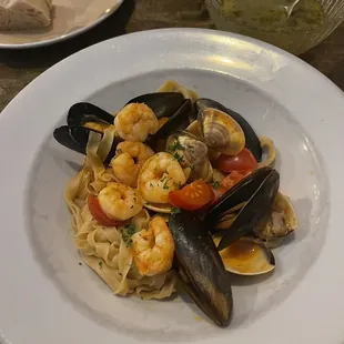 Fettuccine alla pescatora