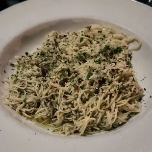 Capellini con Aglio