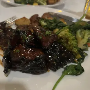 Delicious steak verona