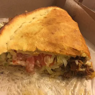 The Steak And Cheese Wedge! Very good; highly recommend!