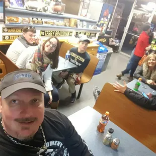 Enjoying the best Pizza in Frederick!