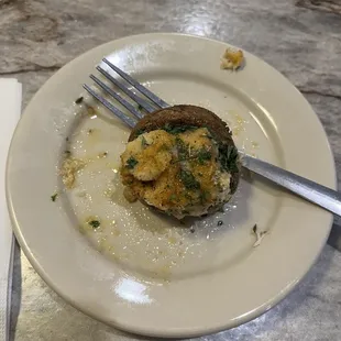 Stuffed Mushrooms with Crab Meat