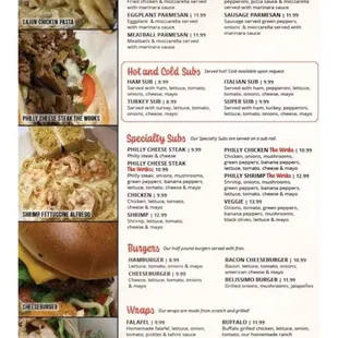 2 of 3 menu