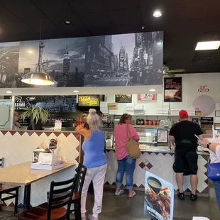 Pizza order counter