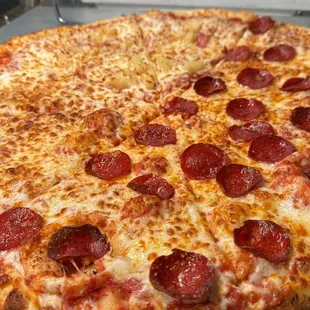 pizza, food
