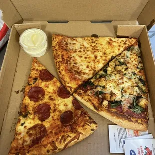 Assorted slices!