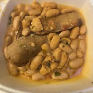 Italian Sausage Con Fagioli