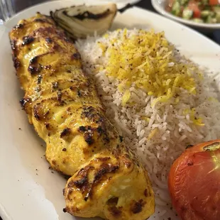 Chicken Jujeh Kabob