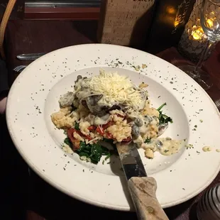 Mushroom Risotto with Sirloin