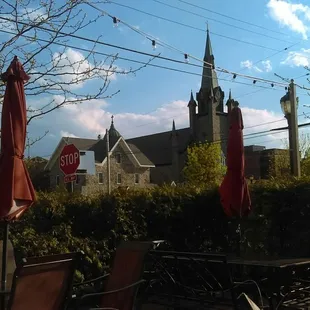 View from the patio.