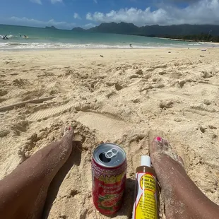 Don't forget your sunscreen and some good tanning oil