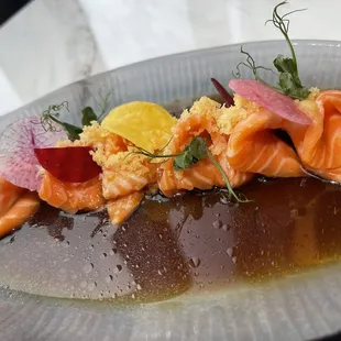 Salmon Crudo