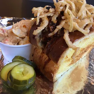 Chopped Brisket Sandwich