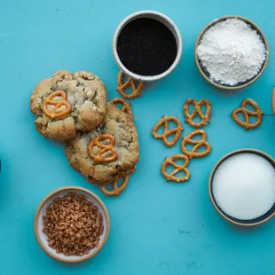 Our Pantry Cookie with Pretzel, Coffee, Toffee and White Chocolate