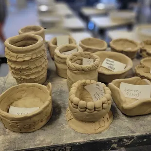 clay pottery