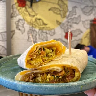 Breakfast burrito
