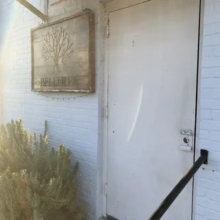 a door to a building