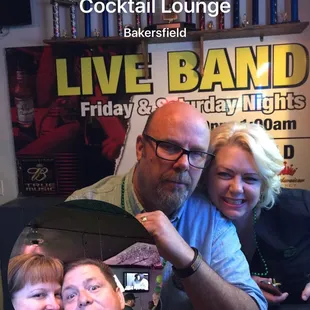 a man and two children