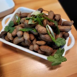 Chili Pepper House Boiled Peanuts were ok, but needed some salt.