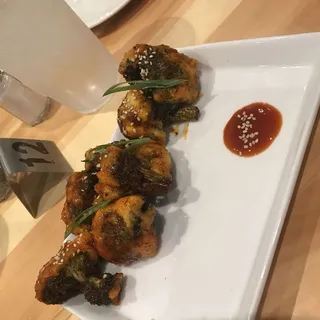 Korean Fried Broccoli