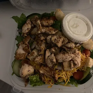 Grilled Nugget Salad