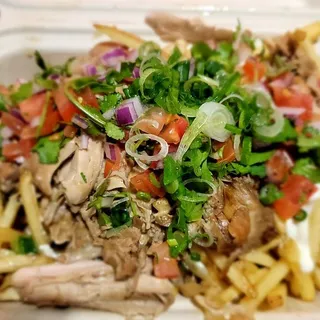 Chicken Adobo Fries