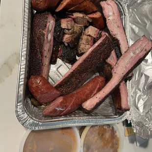 2-3 personal meal to go for $55.