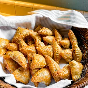 Spinach Phyllo Pockets