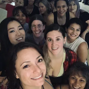 All smiles after a great lesson